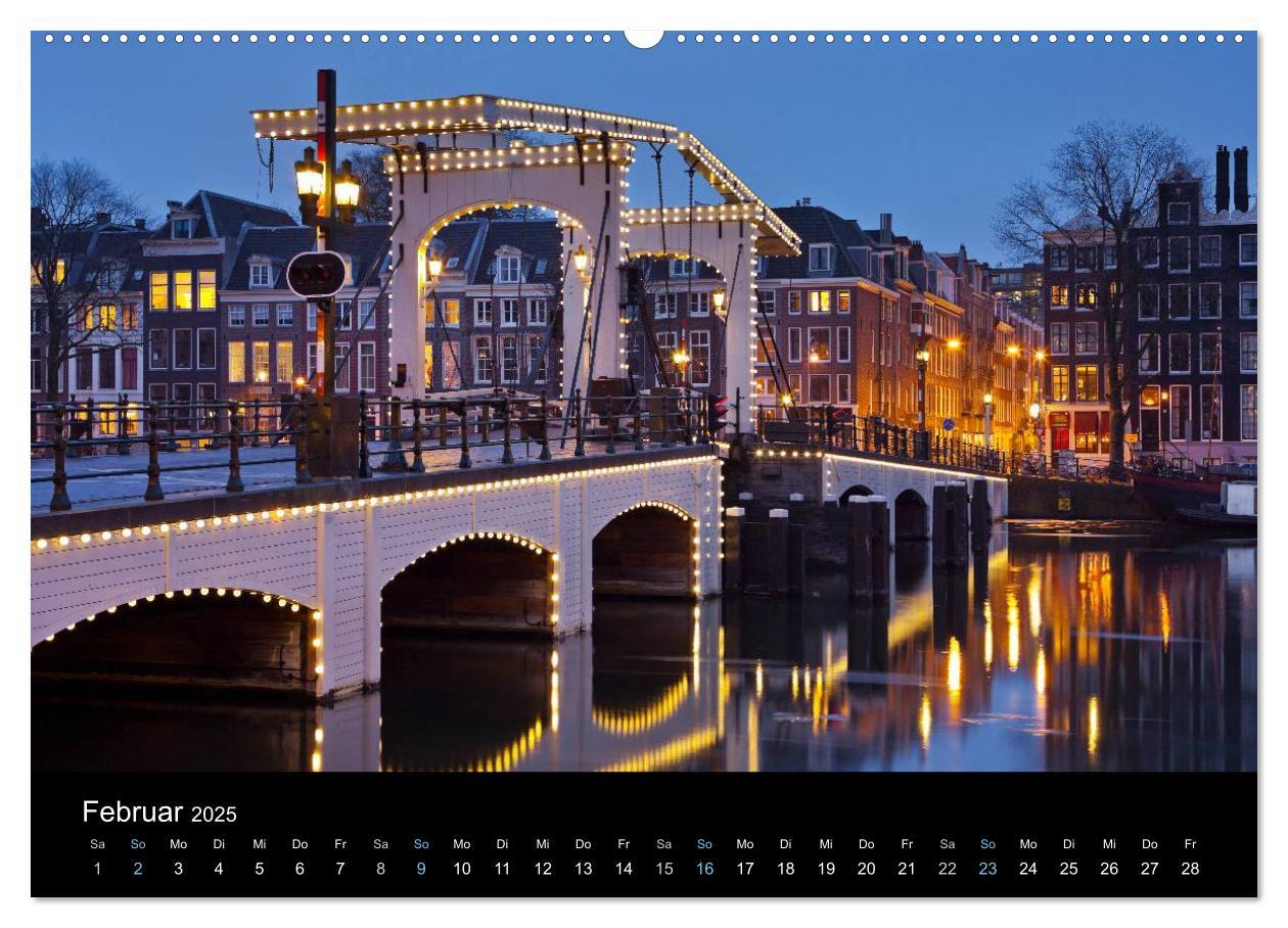 Bild: 9783435564767 | Metropolen zur blauen Stunde 2025 (Wandkalender 2025 DIN A2 quer),...