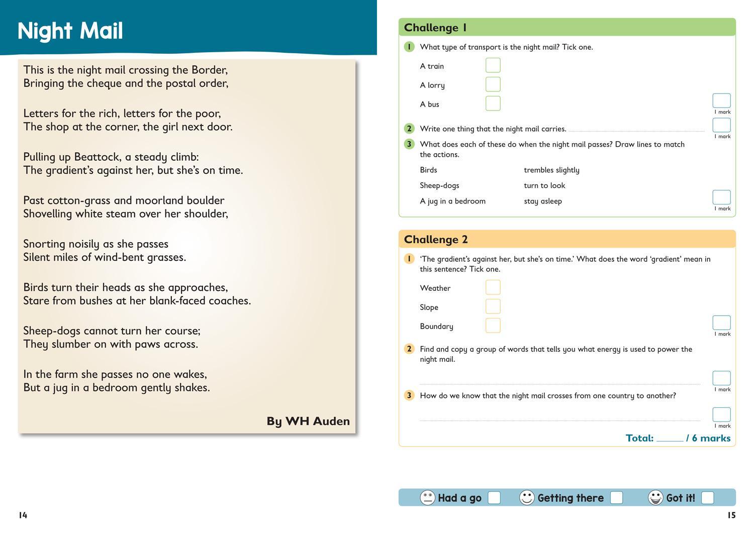 Bild: 9780008467609 | Collins Year 6 Reading Comprehension - Sats Targeted Practice...