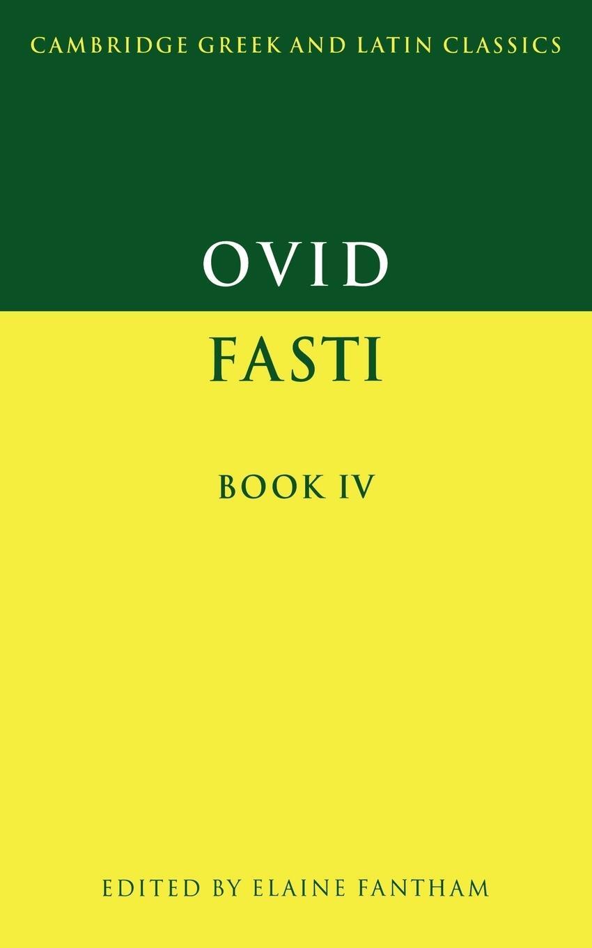 Cover: 9780521449960 | Ovid | Fasti Book IV | Ovid | Taschenbuch | Paperback | Englisch