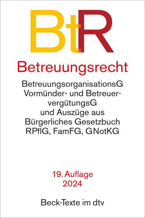 Cover: 9783423532556 | Betreuungsrecht | Taschenbuch | dtv-Taschenbücher Beck Texte | 230 S.