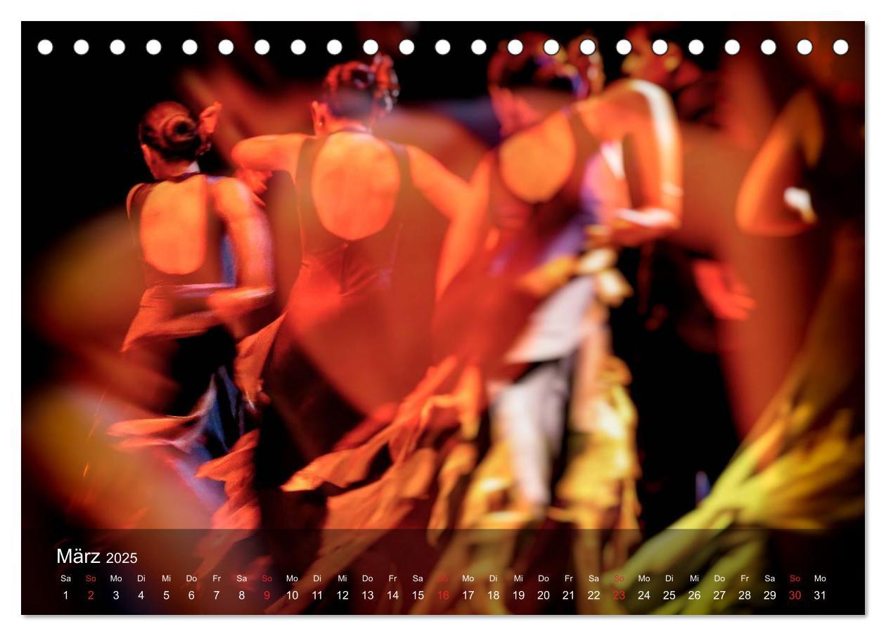 Bild: 9783435703050 | Flamenco - Tanz der Leidenschaft (Tischkalender 2025 DIN A5 quer),...