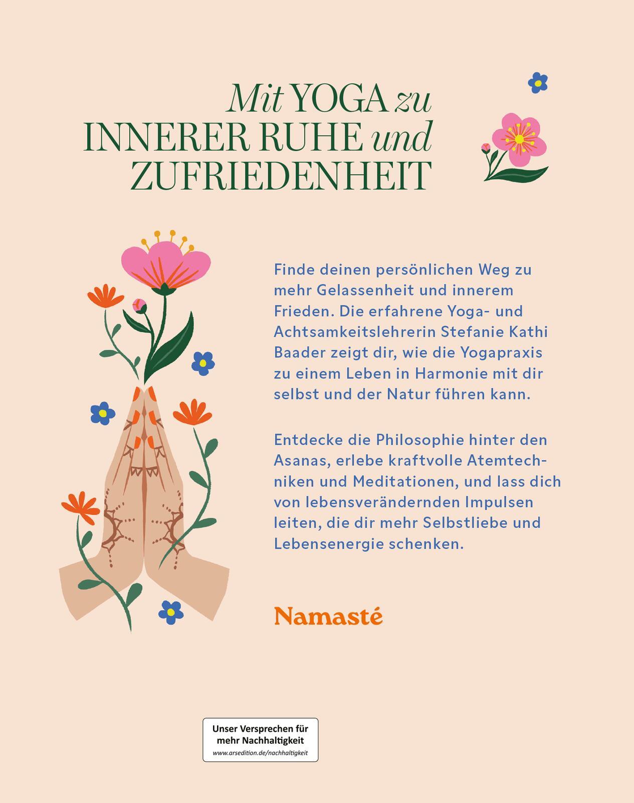 Rückseite: 9783845862897 | Yoga | Für mehr innere Ruhe und Achtsamkeit | Stefanie Kathi Baader