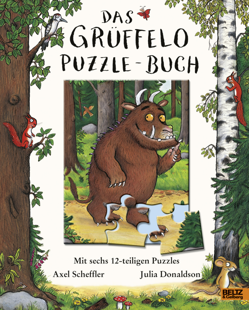 Cover: 9783407793201 | Das Grüffelo-Puzzle-Buch | Mit sechs 12-teiligen Puzzles | Buch | 2019