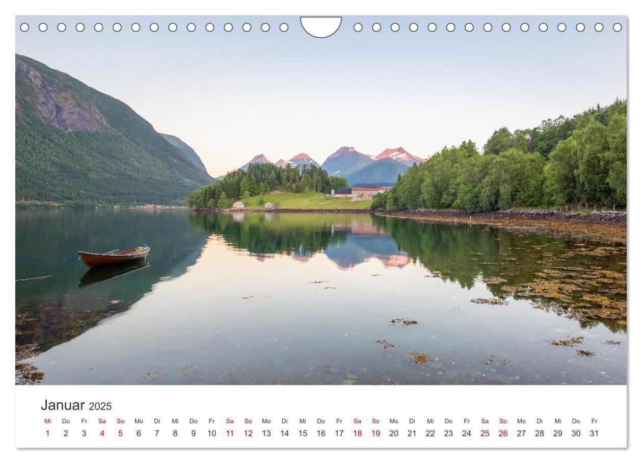 Bild: 9783435066391 | Norwegen in Bildern (Wandkalender 2025 DIN A4 quer), CALVENDO...