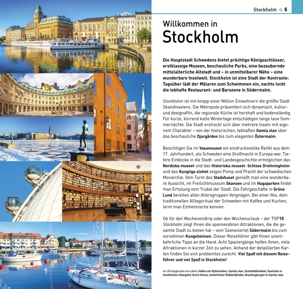 Bild: 9783734206825 | TOP10 Reiseführer Stockholm | DK Verlag - Reise | Taschenbuch | 2023