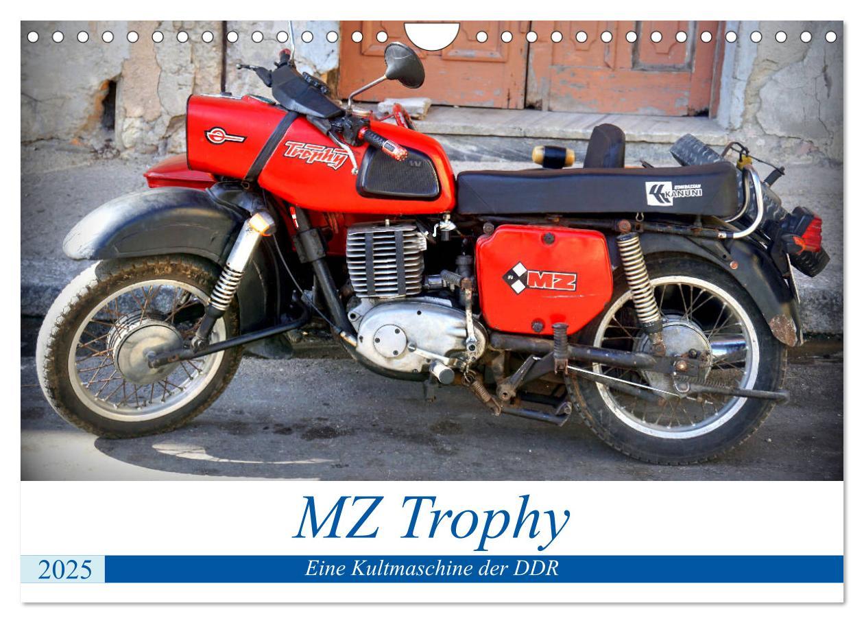 Cover: 9783435144075 | MZ Trophy - Eine Kultmaschine der DDR (Wandkalender 2025 DIN A4...