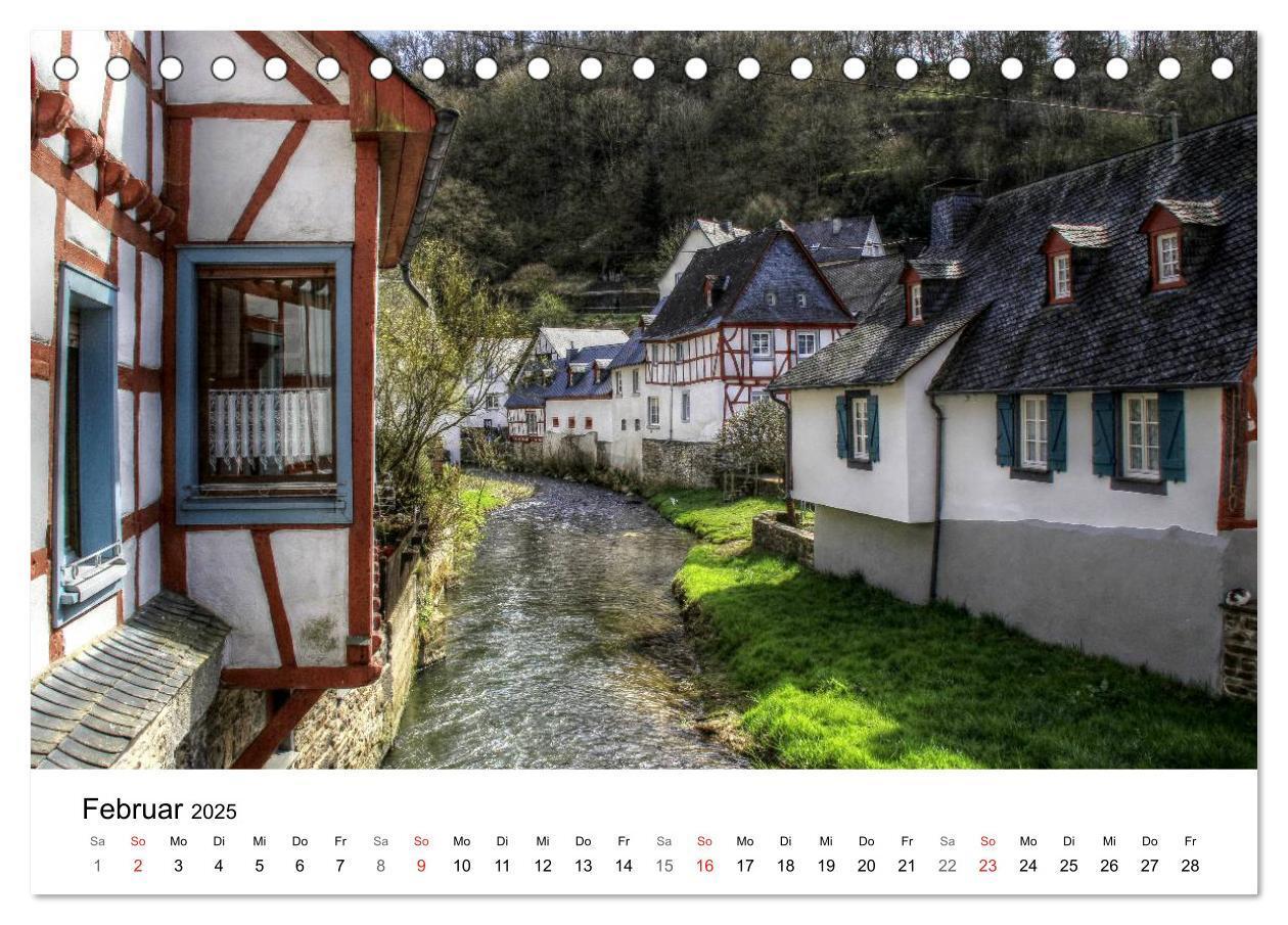 Bild: 9783435487042 | Die schönsten Orte der Eifel (Tischkalender 2025 DIN A5 quer),...