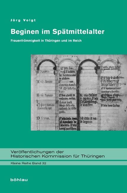 Cover: 9783412206680 | Beginen im Spätmittelalter | Jörg Voigt | Buch | 521 S. | Deutsch