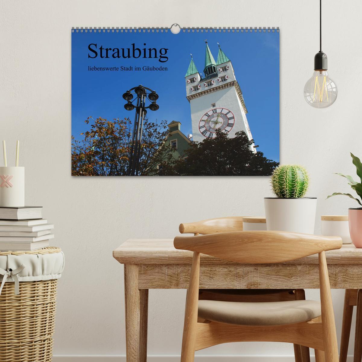 Bild: 9783435438884 | Straubing, liebenswerte Stadt im Gäuboden (Wandkalender 2025 DIN A3...