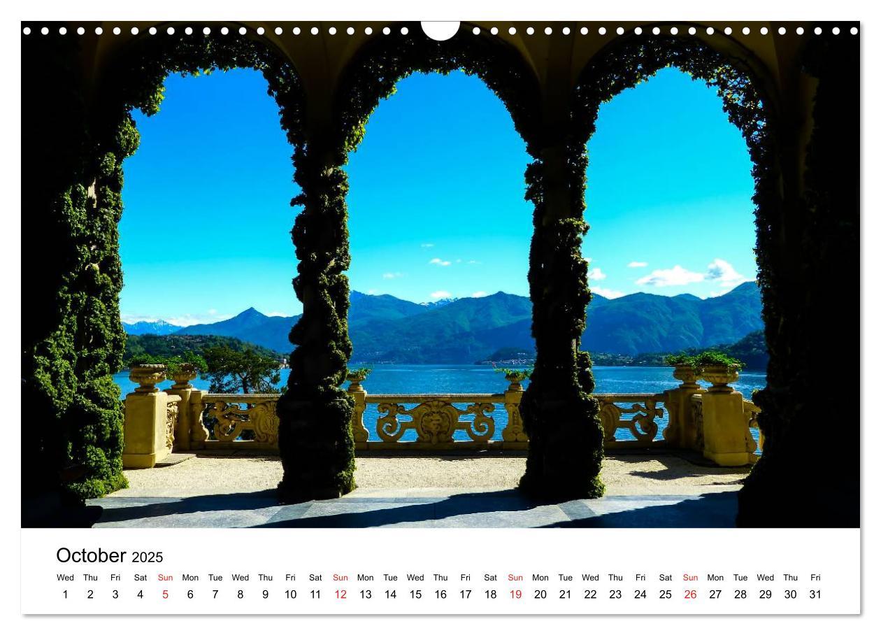 Bild: 9781325993970 | Impressions from Lake Como / UK-Version (Wall Calendar 2025 DIN A3...