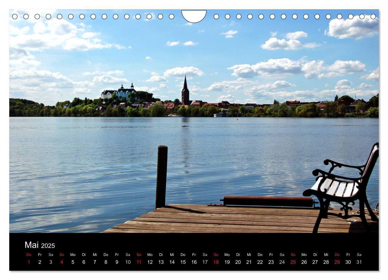 Bild: 9783435769889 | Plön - die Stadt am See (Wandkalender 2025 DIN A4 quer), CALVENDO...