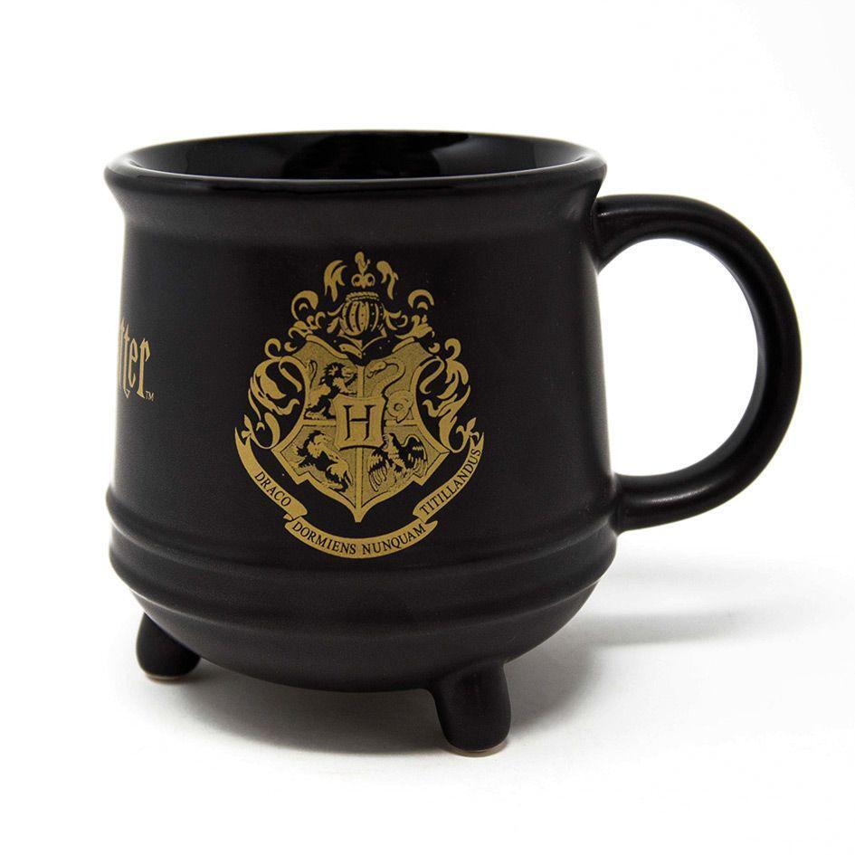 Cover: 5050574244749 | HARRY POTTER (COLOURFUL CREST HOGWARTS) CERAMIC CAULDRON MUG | Stück