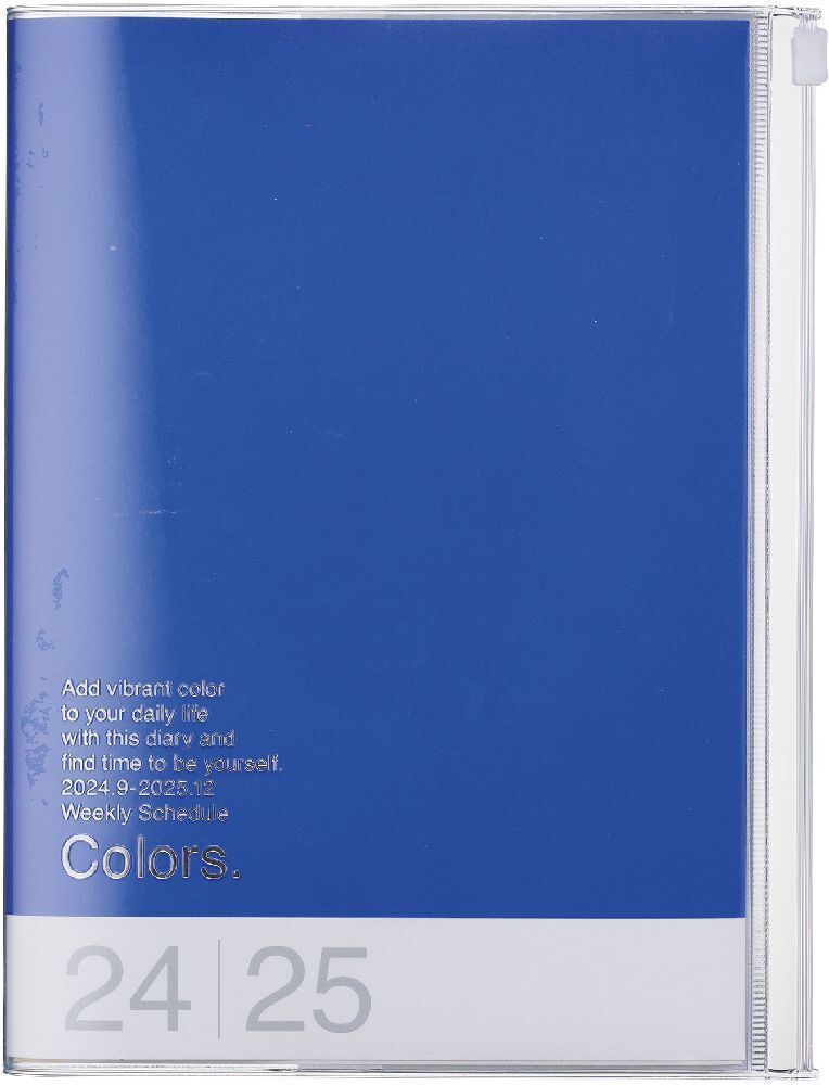 Cover: 4550045127850 | MARK'S 2024/2025 Taschenkalender A5 vertikal, COLORS, Blue | Inc