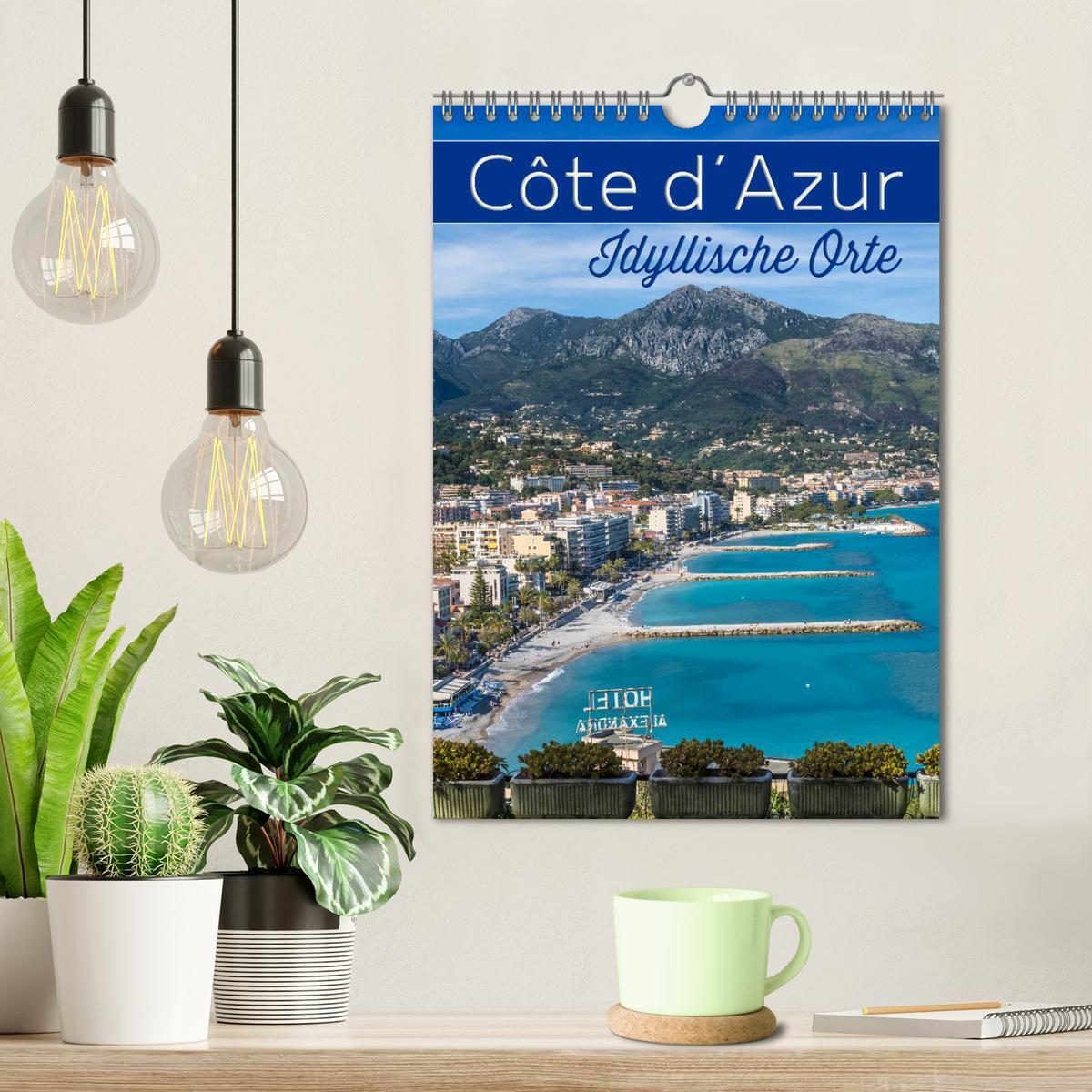 Bild: 9783457003206 | CÔTE D¿AZUR Idyllische Orte (Wandkalender 2025 DIN A4 hoch),...