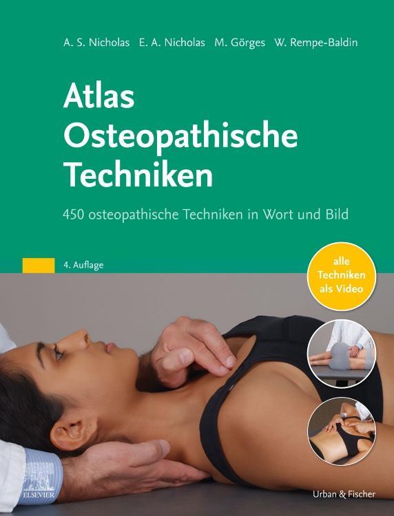 Cover: 9783437550256 | Atlas Osteopathische Techniken | Alexander S. Nicholas (u. a.) | Buch