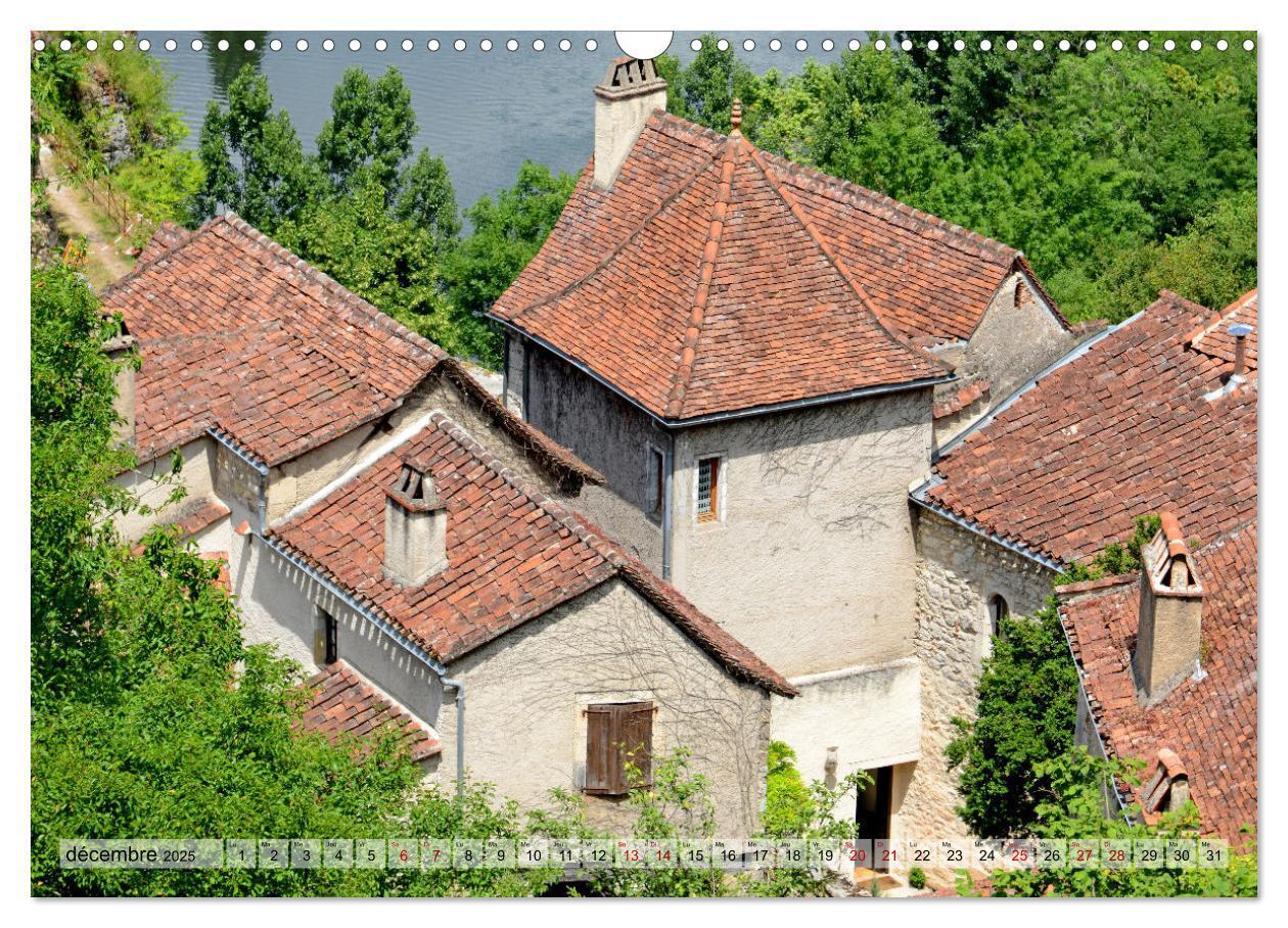 Bild: 9781325934928 | Saint-Cirq-Lapopie Village (Calendrier mural 2025 DIN A3 vertical),...