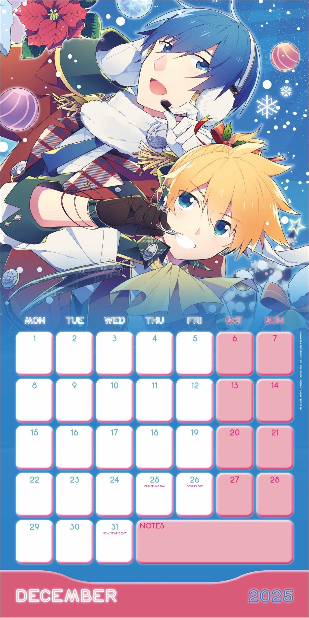 Bild: 9783840196850 | Hatsune Miku Broschurkalender 2025 | Kalender | 28 S. | Englisch