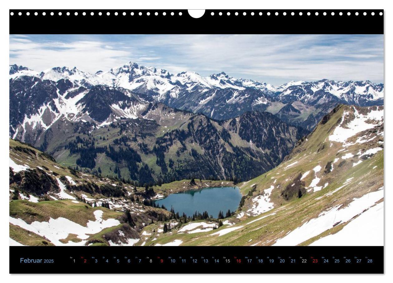 Bild: 9783435606399 | Region Oberstdorf - Kleinwalsertal und Nebelhorn (Wandkalender 2025...