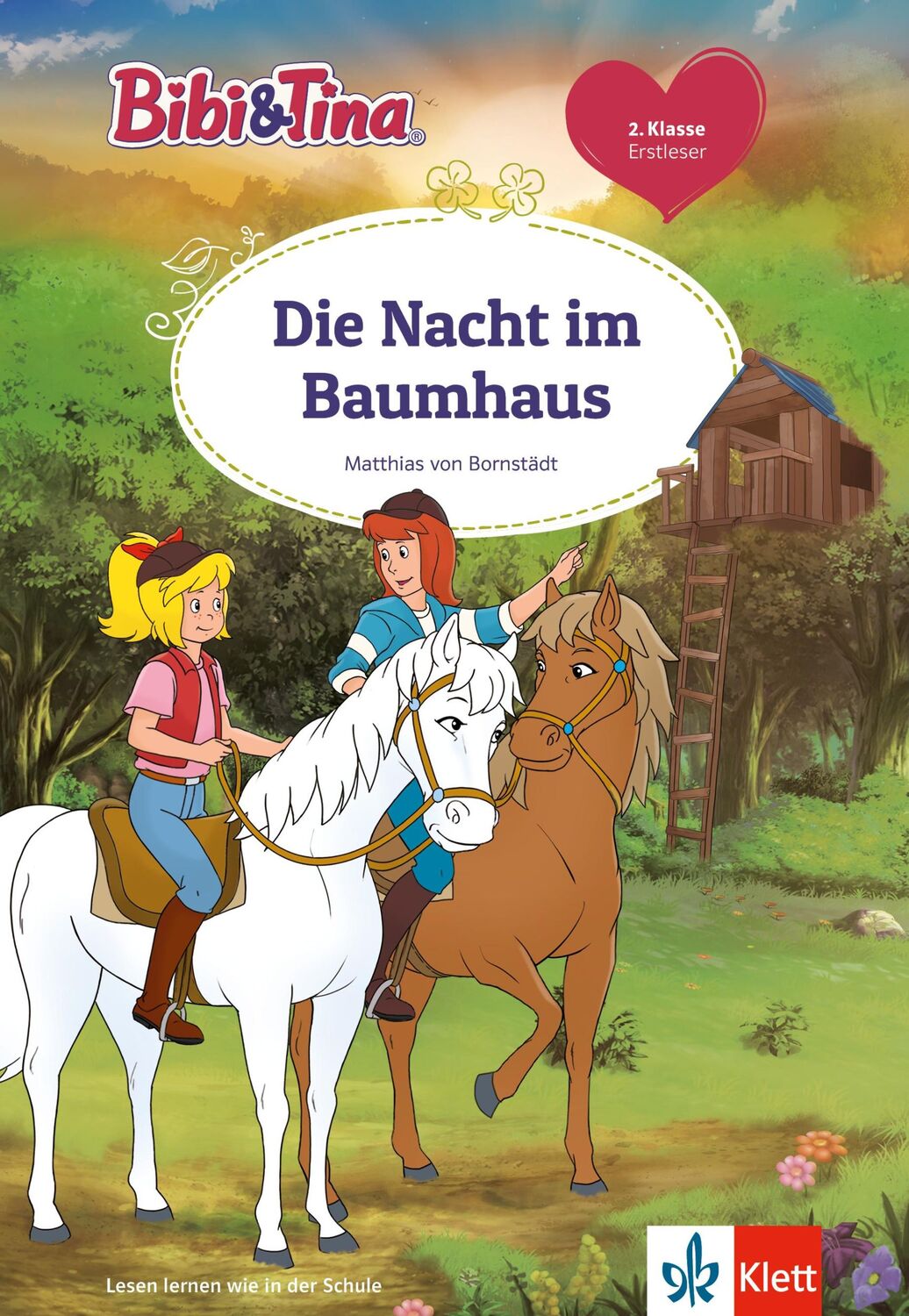 Cover: 9783129497142 | Bibi &amp; Tina: Die Nacht im Baumhaus | Erstleser 2. Klasse, ab 7 Jahren