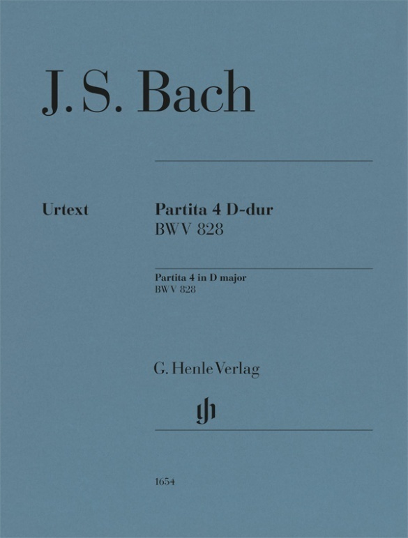 Cover: 9790201816548 | Johann Sebastian Bach - Partita Nr. 4 D-dur BWV 828 | Scheideler