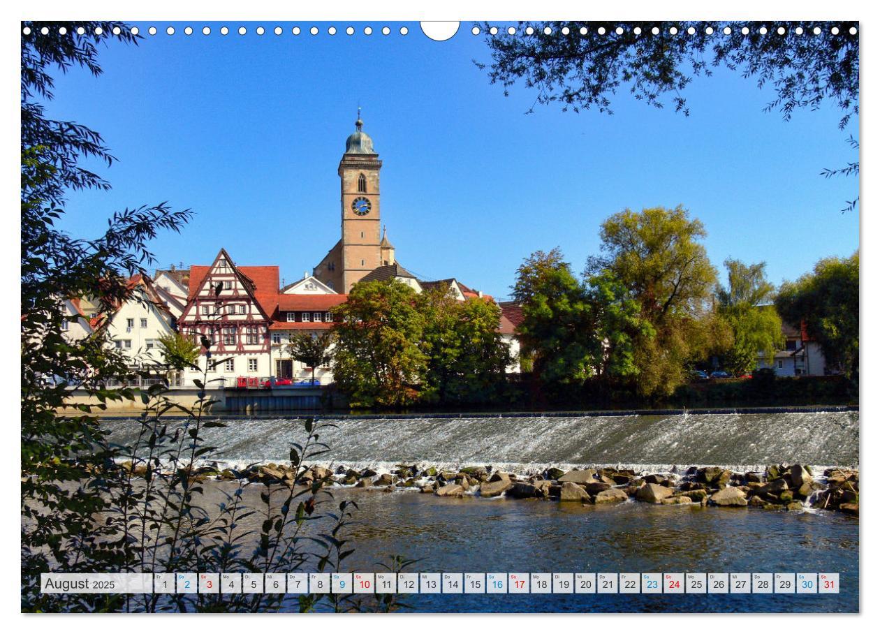 Bild: 9783383911293 | Romantische Orte am Neckar (Wandkalender 2025 DIN A3 quer),...