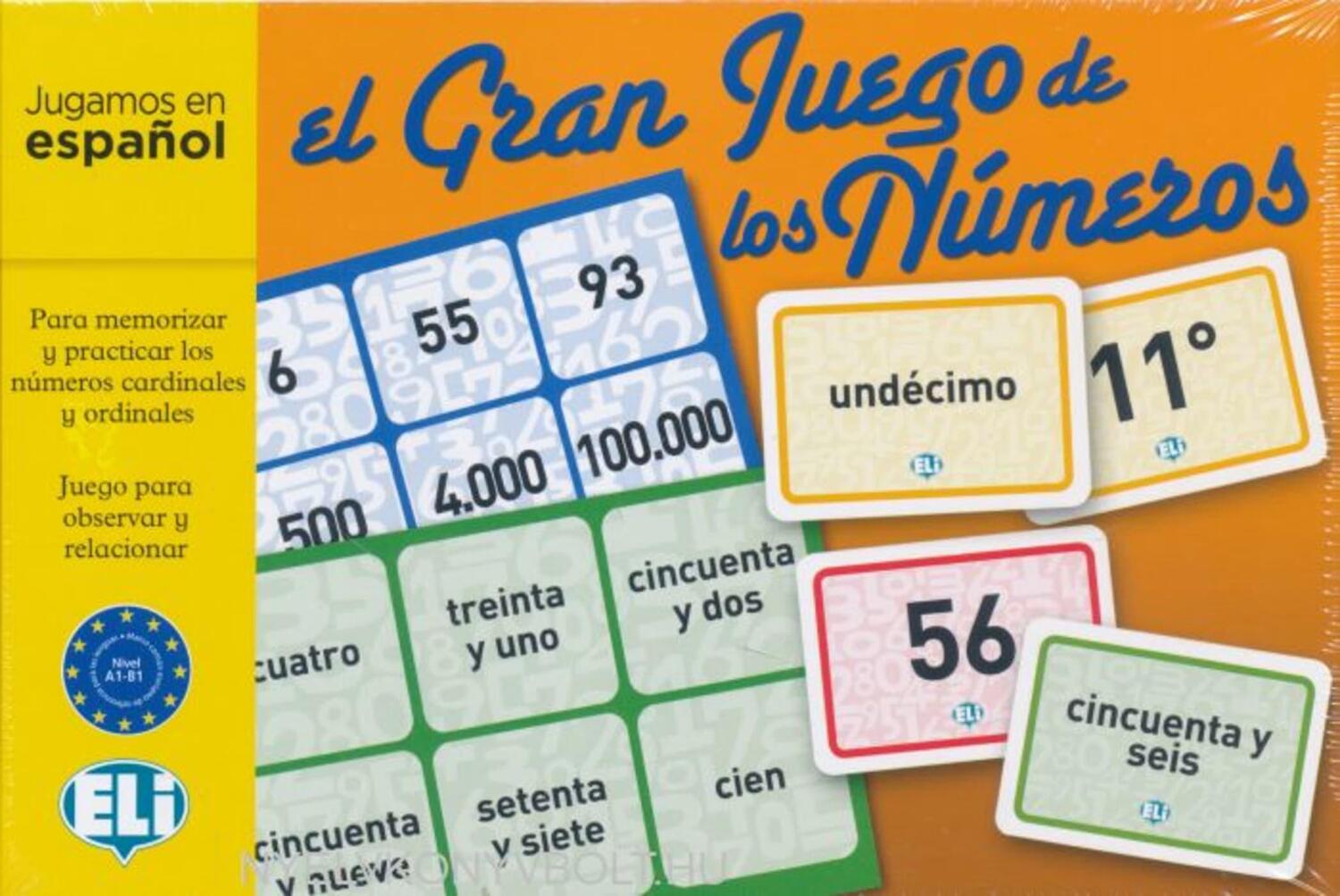 Cover: 9783125152755 | El Gran Juego de los Números. Gamebox | Spiel | Brettspiel | Deutsch