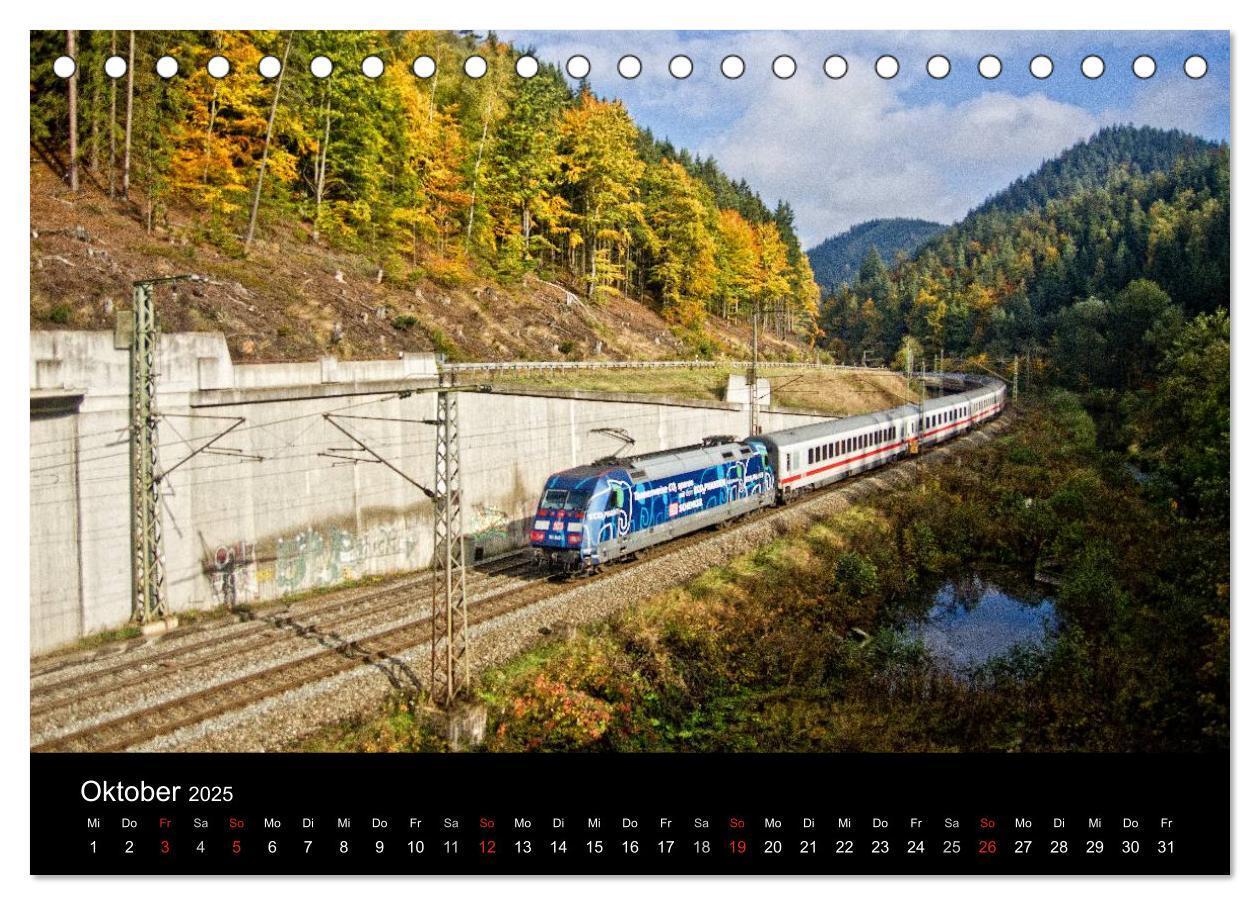 Bild: 9783435766284 | Unterwegs am Bahndamm (Tischkalender 2025 DIN A5 quer), CALVENDO...