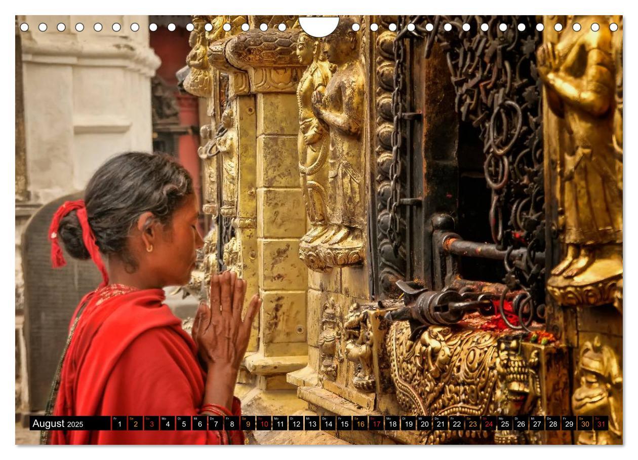 Bild: 9783435558438 | Nepal - das Dach der Welt (Wandkalender 2025 DIN A4 quer), CALVENDO...