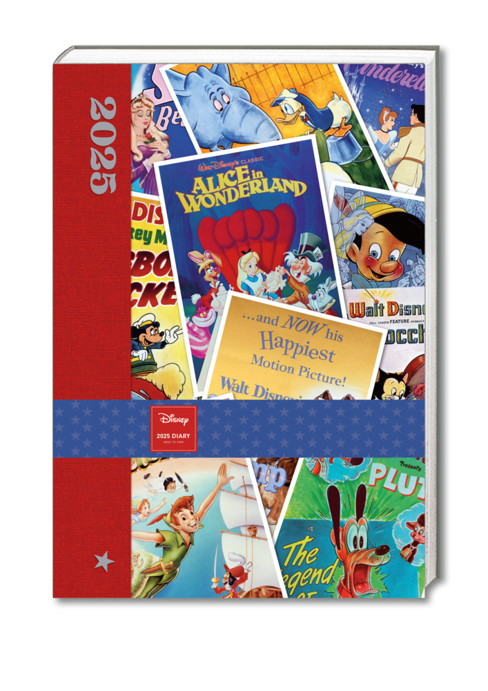 Cover: 9781835272039 | Disney Vintage Posters - A5-Tischkalender 2025 | Danilo Promotion Ltd