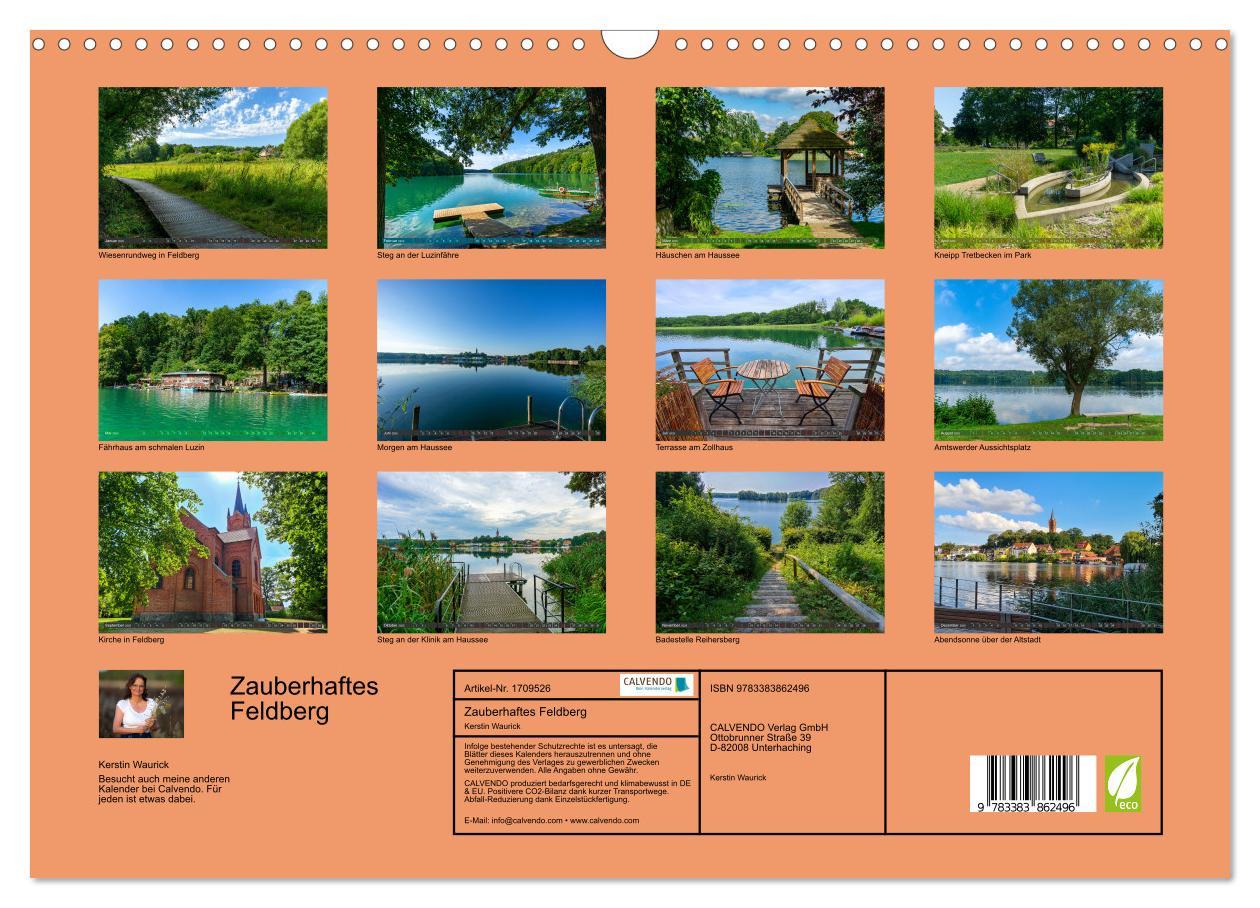 Bild: 9783383862496 | Zauberhaftes Feldberg (Wandkalender 2025 DIN A3 quer), CALVENDO...