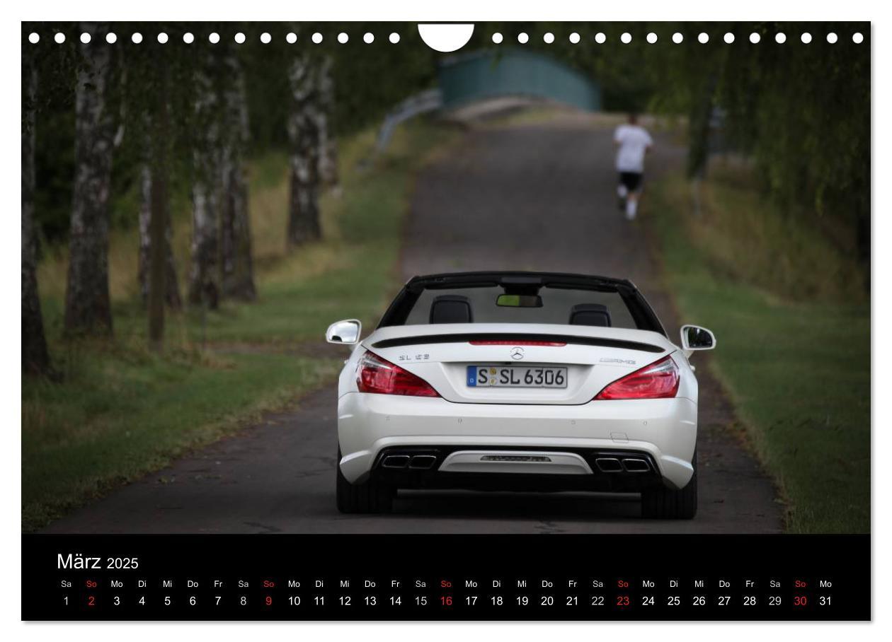 Bild: 9783435801701 | Mercedes-Benz SL 63 AMG (Wandkalender 2025 DIN A4 quer), CALVENDO...