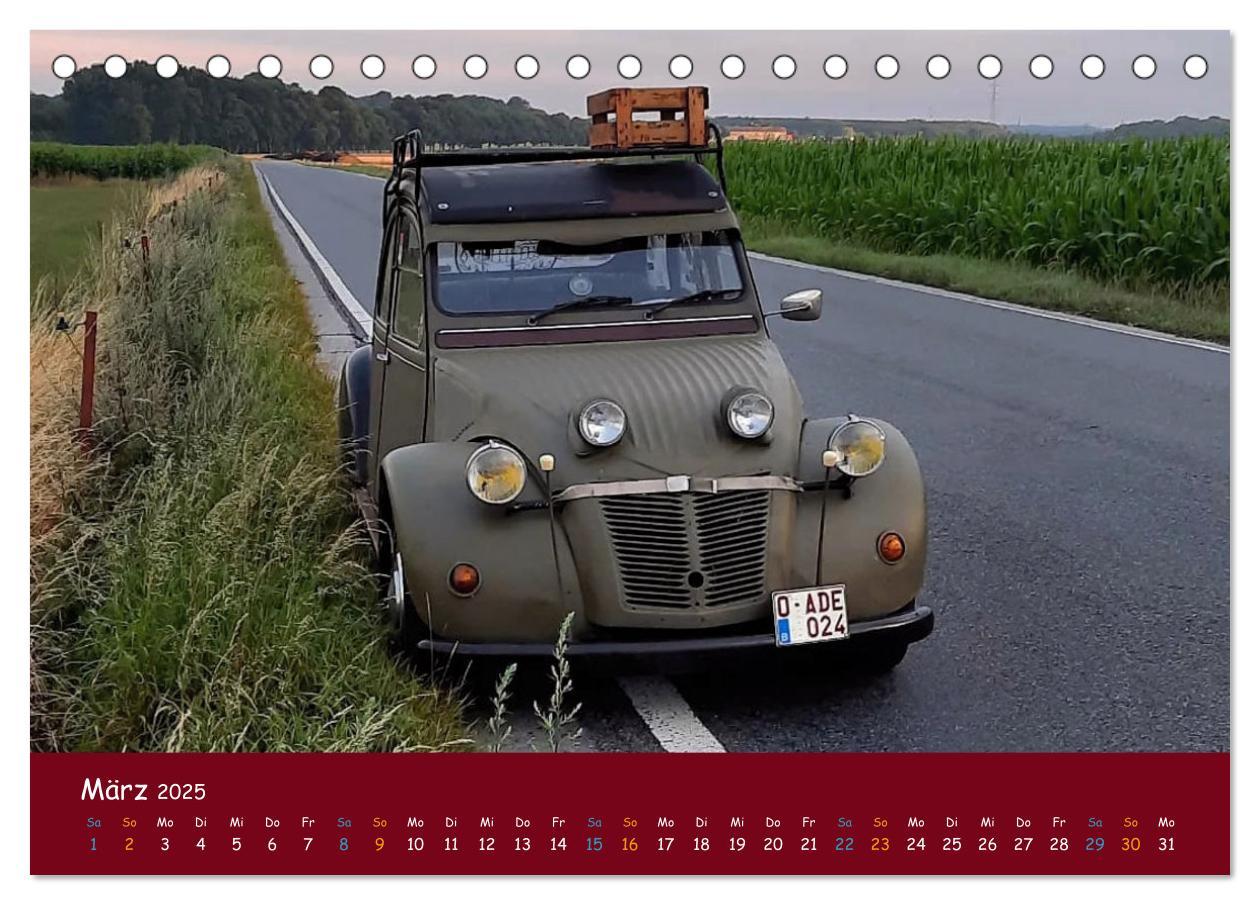 Bild: 9783383947582 | Citroen 2 CV Kult um die Ente (Tischkalender 2025 DIN A5 quer),...