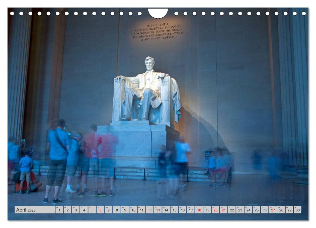 Bild: 9783435719594 | Washington D.C. (Wandkalender 2025 DIN A4 quer), CALVENDO...