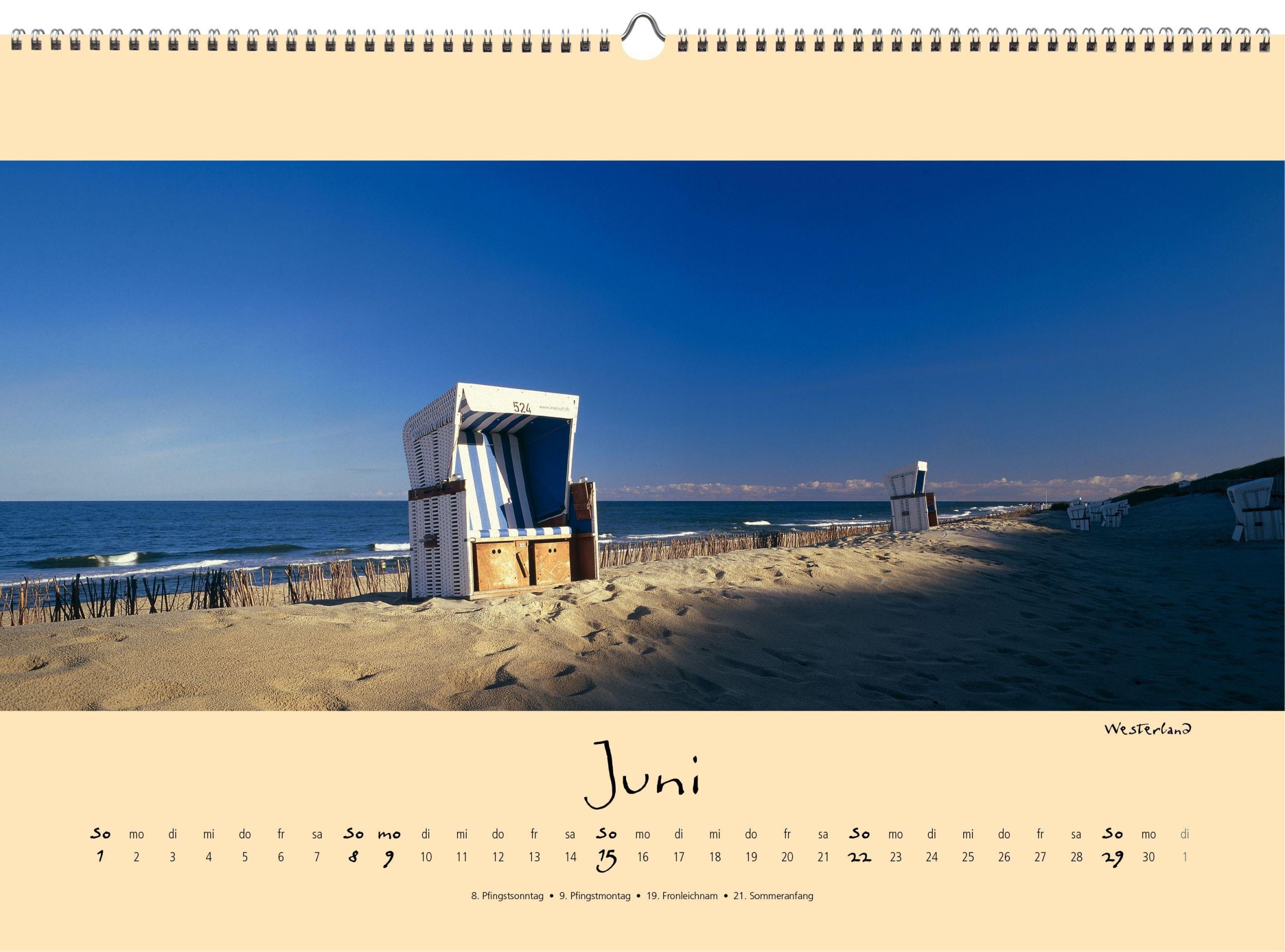 Bild: 9783944498614 | Sylt-die Insel 2025 Panoramakalender | Gernot Westendorf | Kalender