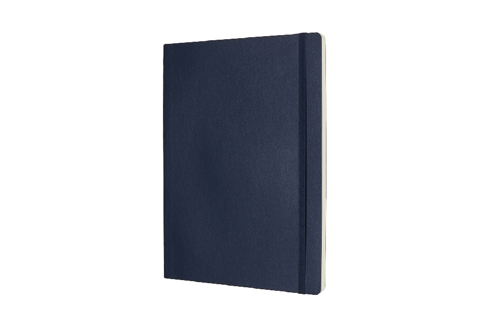 Bild: 8055002854788 | Moleskine Notizbuch Xlarge, Blanko, Soft Cover, Saphir | Taschenbuch