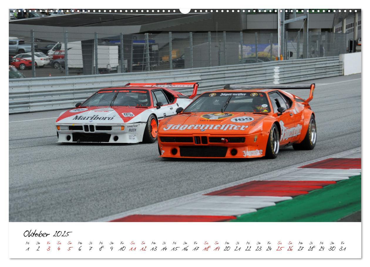 Bild: 9783435011148 | BMW M1 Procar (Wandkalender 2025 DIN A2 quer), CALVENDO Monatskalender