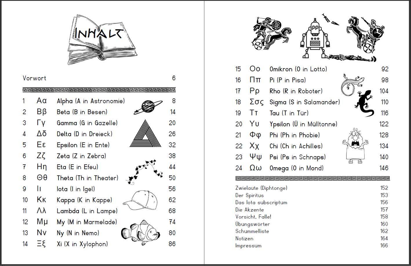 Bild: 9783990820520 | Von Alpha bis Omega - Ein Übungsbuch mit bildhaften Merkhilfen zum...