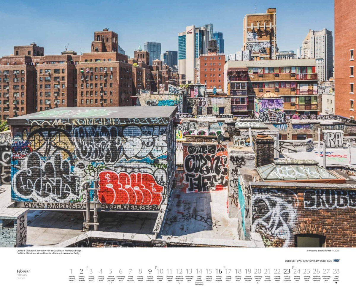 Bild: 4250809653754 | DUMONT - Über den Dächern von New York 2025 Wandkalender, 60x50cm,...