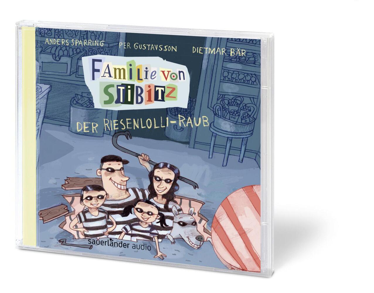 Bild: 9783839842157 | Familie von Stibitz - Der Riesenlolli-Raub, 1 Audio-CD | Sparring | CD