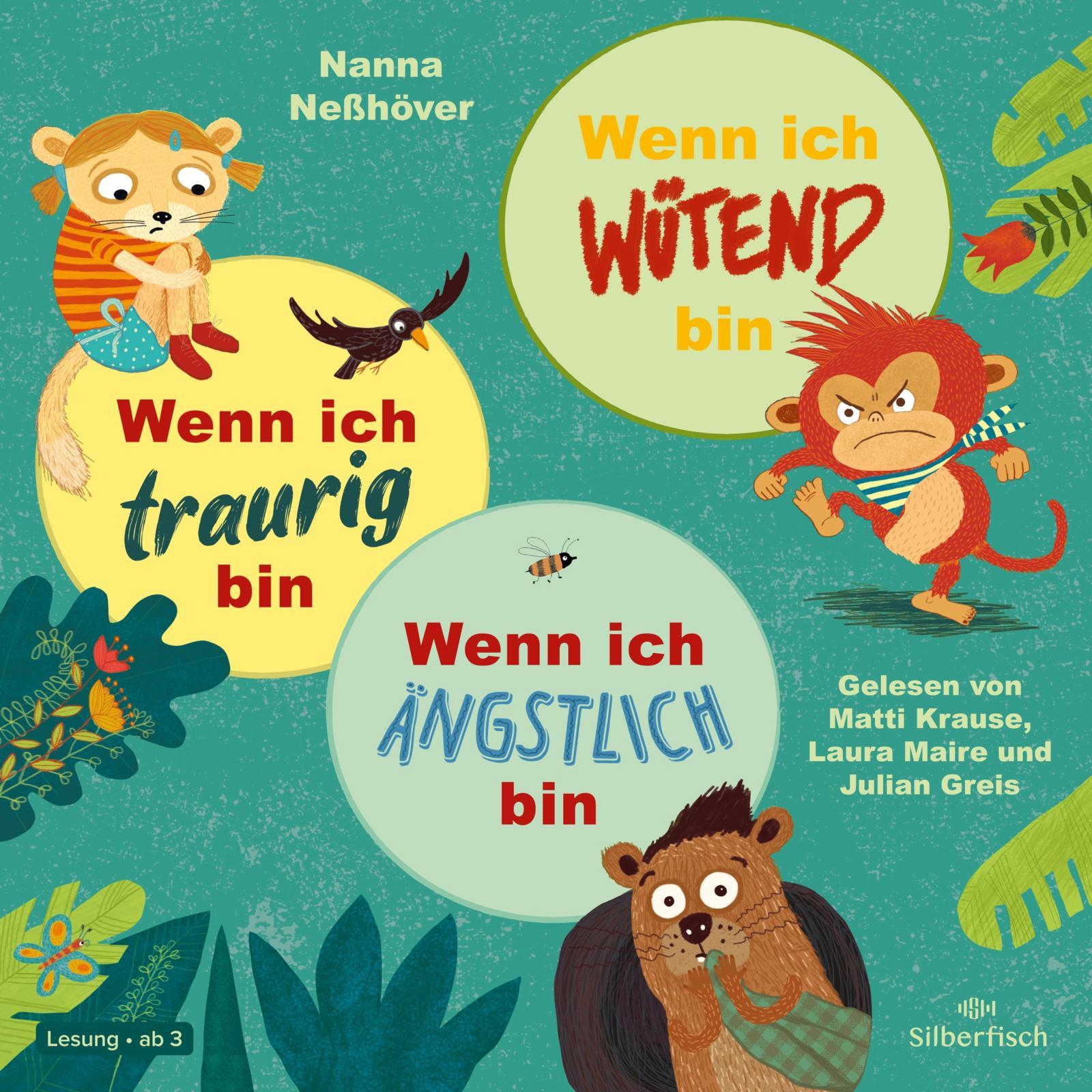 Cover: 9783745603552 | Wenn ich wütend bin | Nanna Neßhöver | Audio-CD | 75 Min. | Deutsch