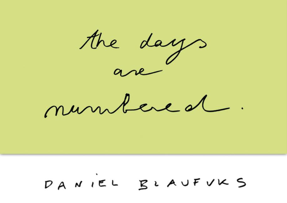 Cover: 9782365680943 | Daniel Blaufuks: The Days Are Numbered | Buch | Englisch | 2024