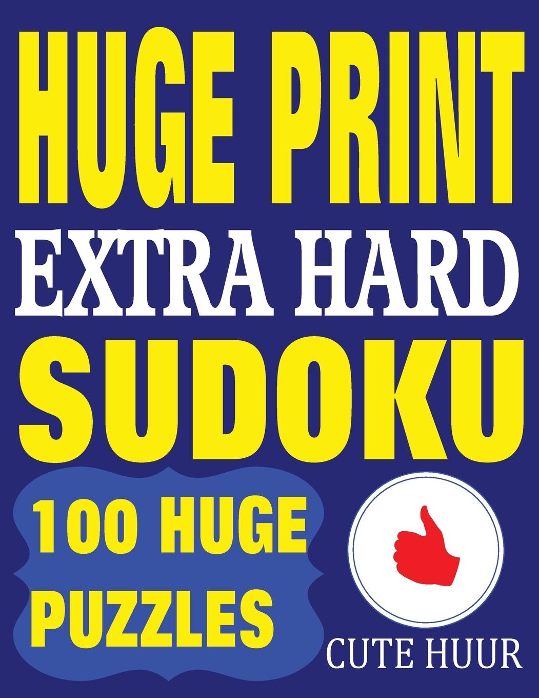 Cover: 9789527278154 | Huge Print Extra Hard Sudoku | Cute Huur | Taschenbuch | Englisch