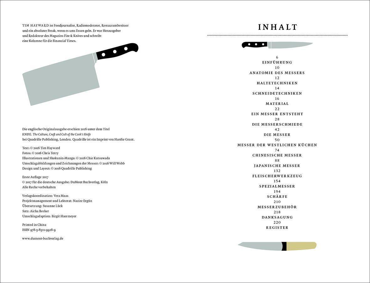 Bild: 9783832199289 | Messer | Handwerk und Kultur des Küchenmessers | Tim Hayward | Buch