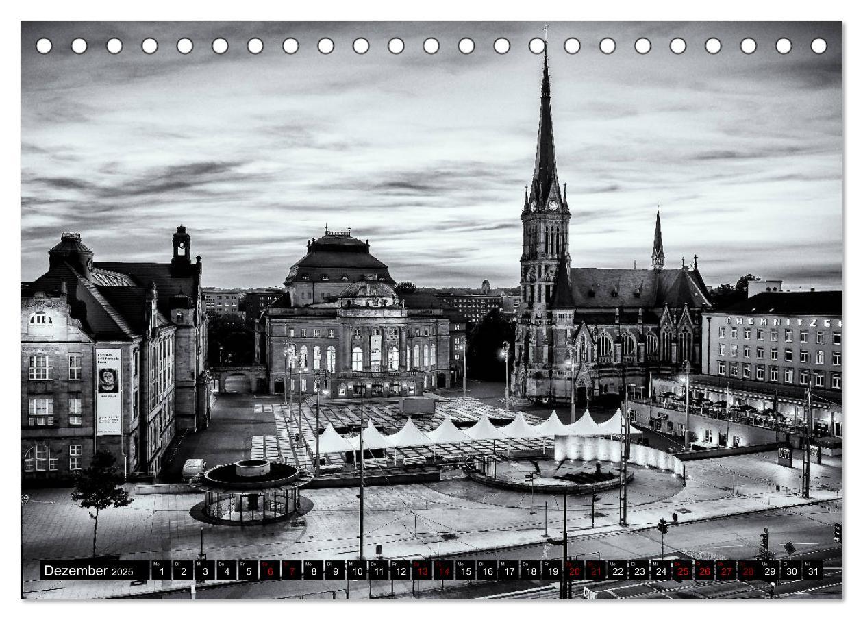 Bild: 9783435448104 | Ein Blick auf Chemnitz (Tischkalender 2025 DIN A5 quer), CALVENDO...