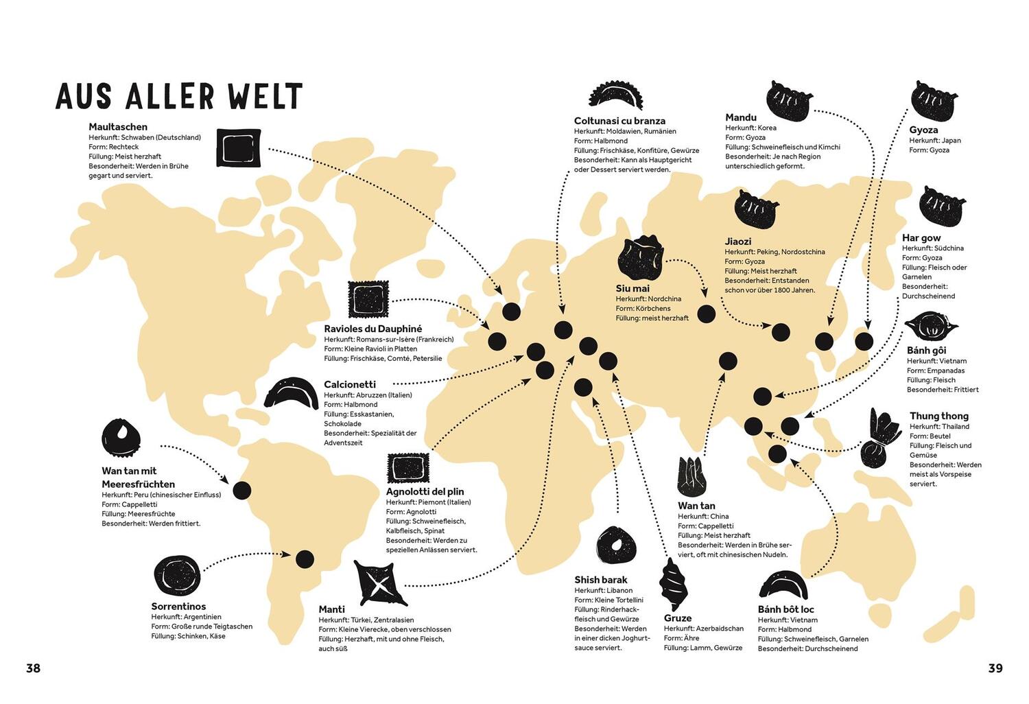 Bild: 9783831046522 | Mit Teigtaschen um die Welt | Soizic Chomel (u. a.) | Buch | 176 S.