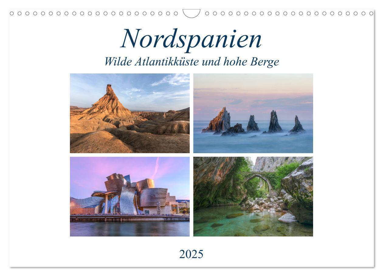 Cover: 9783435272716 | Nordspanien, wilde Atlantikküste und hohe Berge (Wandkalender 2025...