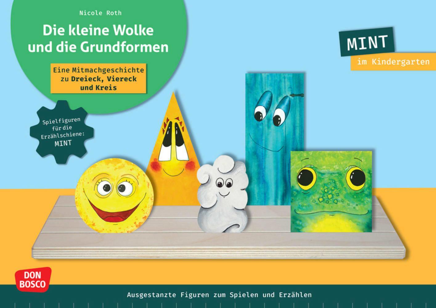 Cover: 4260694922774 | Die kleine Wolke und die Grundformen. Erzählschienen-Figurenset | Roth