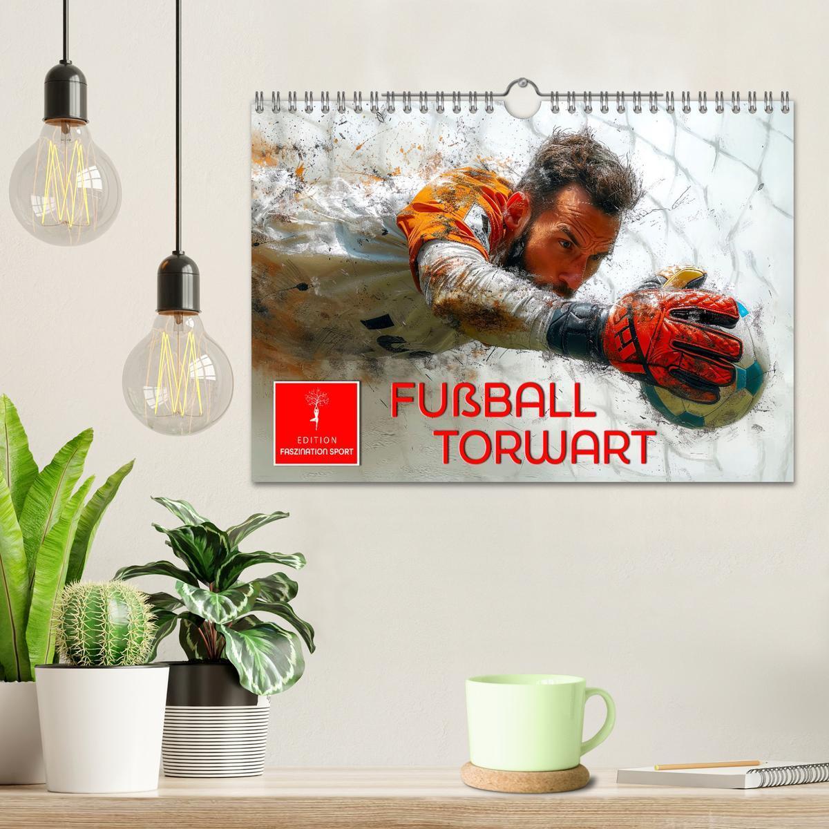 Bild: 9783383772344 | Fußball Torwart (Wandkalender 2025 DIN A4 quer), CALVENDO...