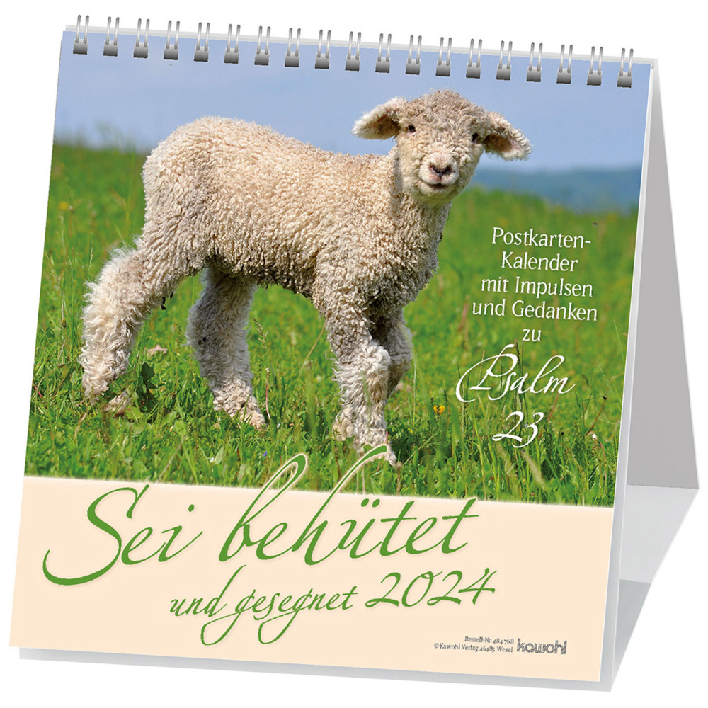 Cover: 9783754876848 | Sei behütet und gesegnet 2024 | Impulse und Gedanken zu Psalm 23