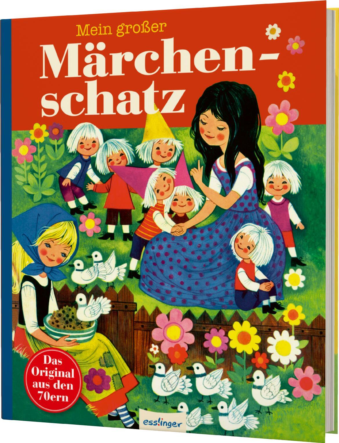 Cover: 9783480238705 | Kinderbücher aus den 1970er-Jahren: Mein großer Märchenschatz | Kuhn